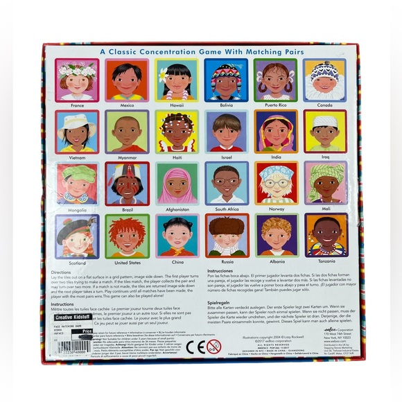 New I Never Forget A Face Matching & Memory Game - Picture 2 of 13